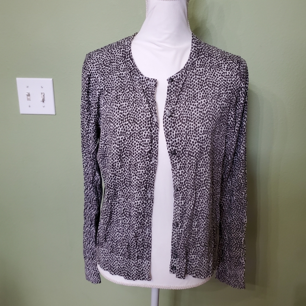 Loft large long sleeve cardigan.